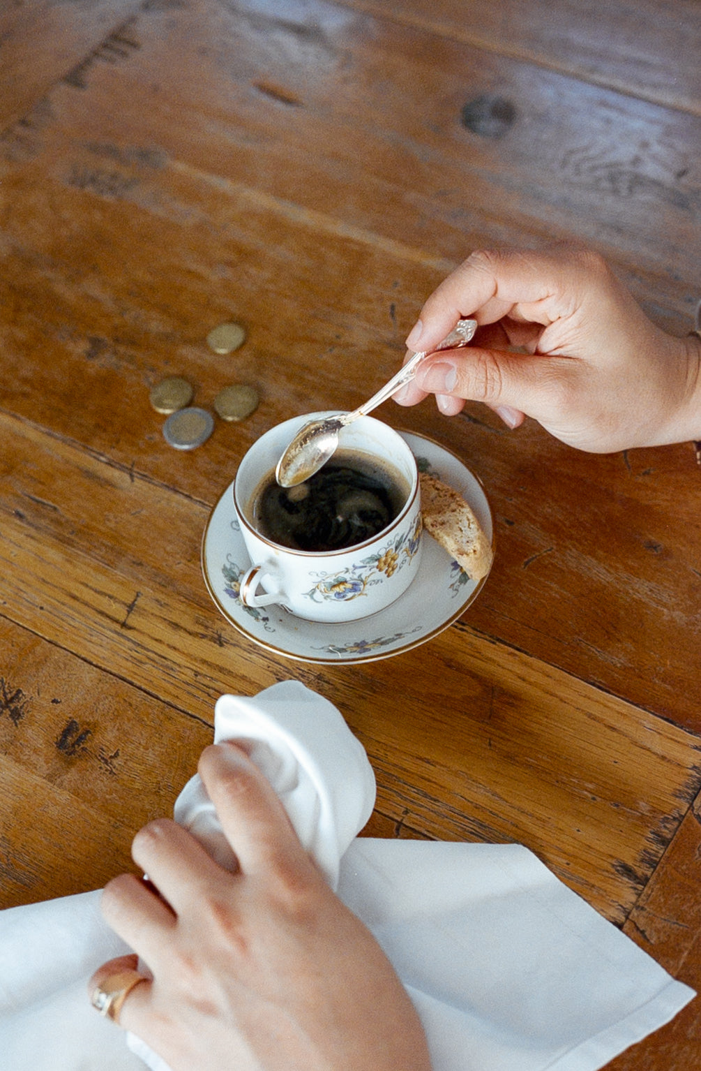 Ginori Cappuccino Cup & Saucer